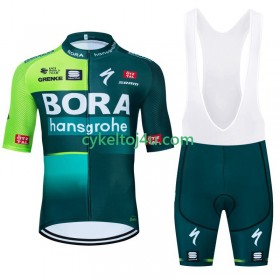 Bora Hansgrohe Cykeltrøje + Bib Cykelshorts 2024 N001